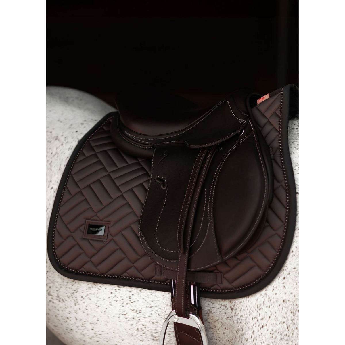 Equestrian Stockholm Schabracke Modern Springen Modern Mocha