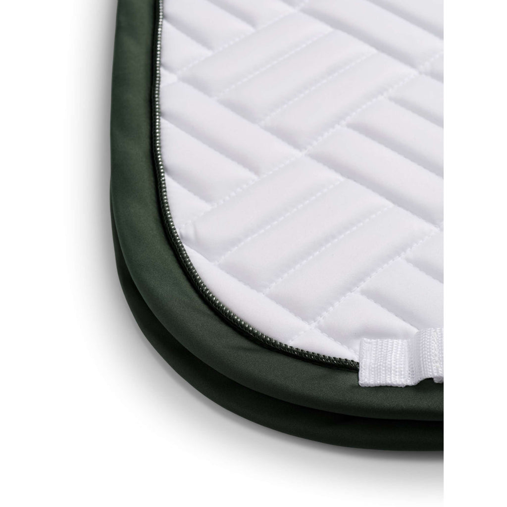 Equestrian Stockholm Schabracke Modern Dressur Weiß/Sycamore Green