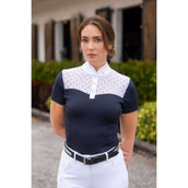 Equestrian Stockholm Turniershirt Crystal Champion Navy