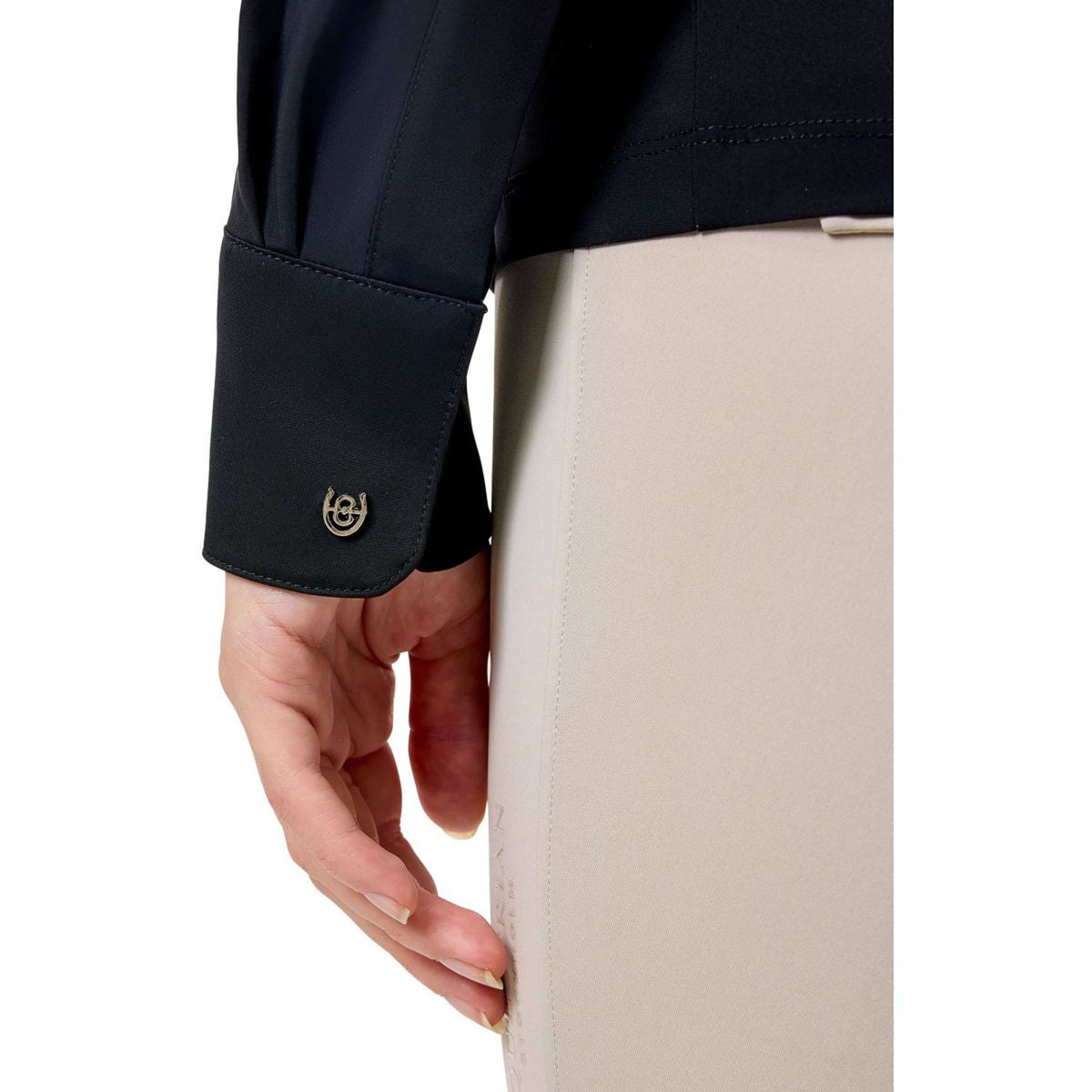 Equestrian Stockholm Turniershirt Performance Schwarz