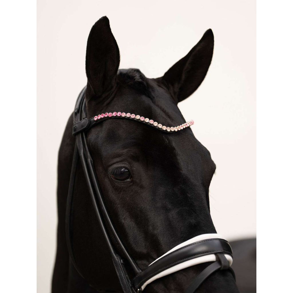 Equestrian Stockholm Stirnriemen Faded 8mm Rosa