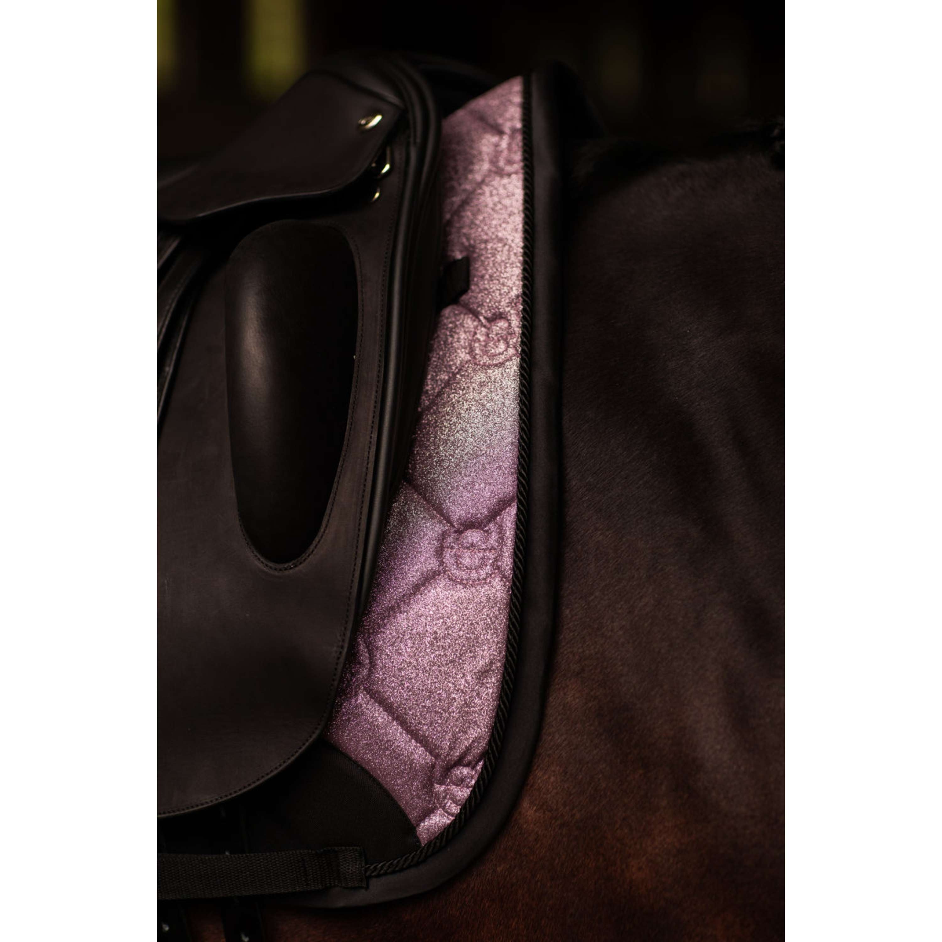 Equestrian Stockholm Schabracke Dressur Pink Glimmer