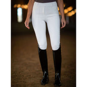 Equestrian Stockholm Reitleggings Premium Full Grip Weiß