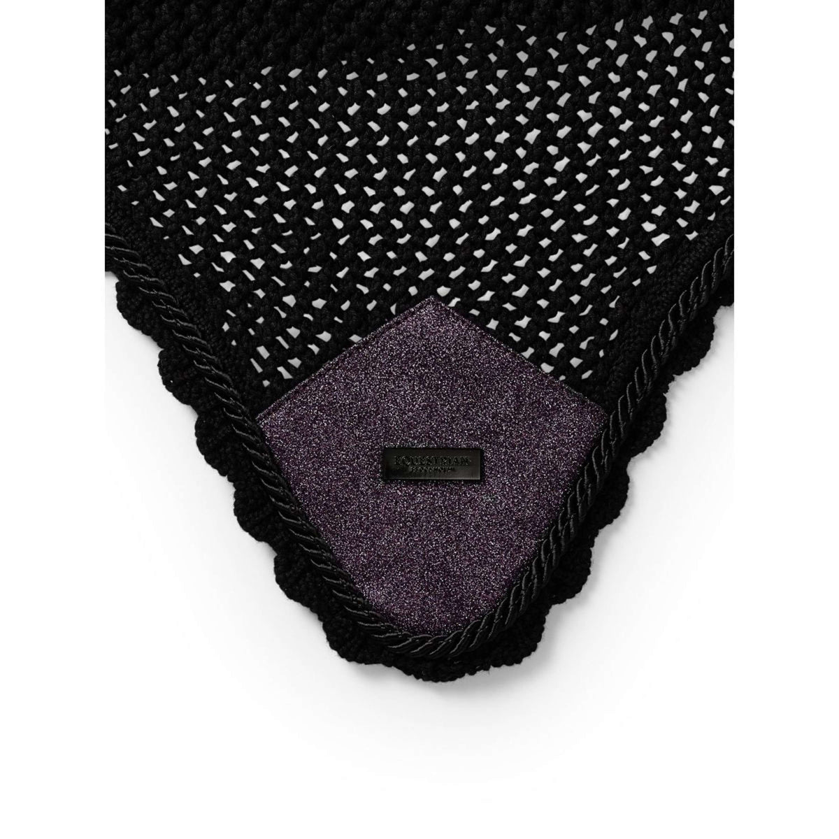 Equestrian Stockholm Fliegenhaube Purple Glimmer