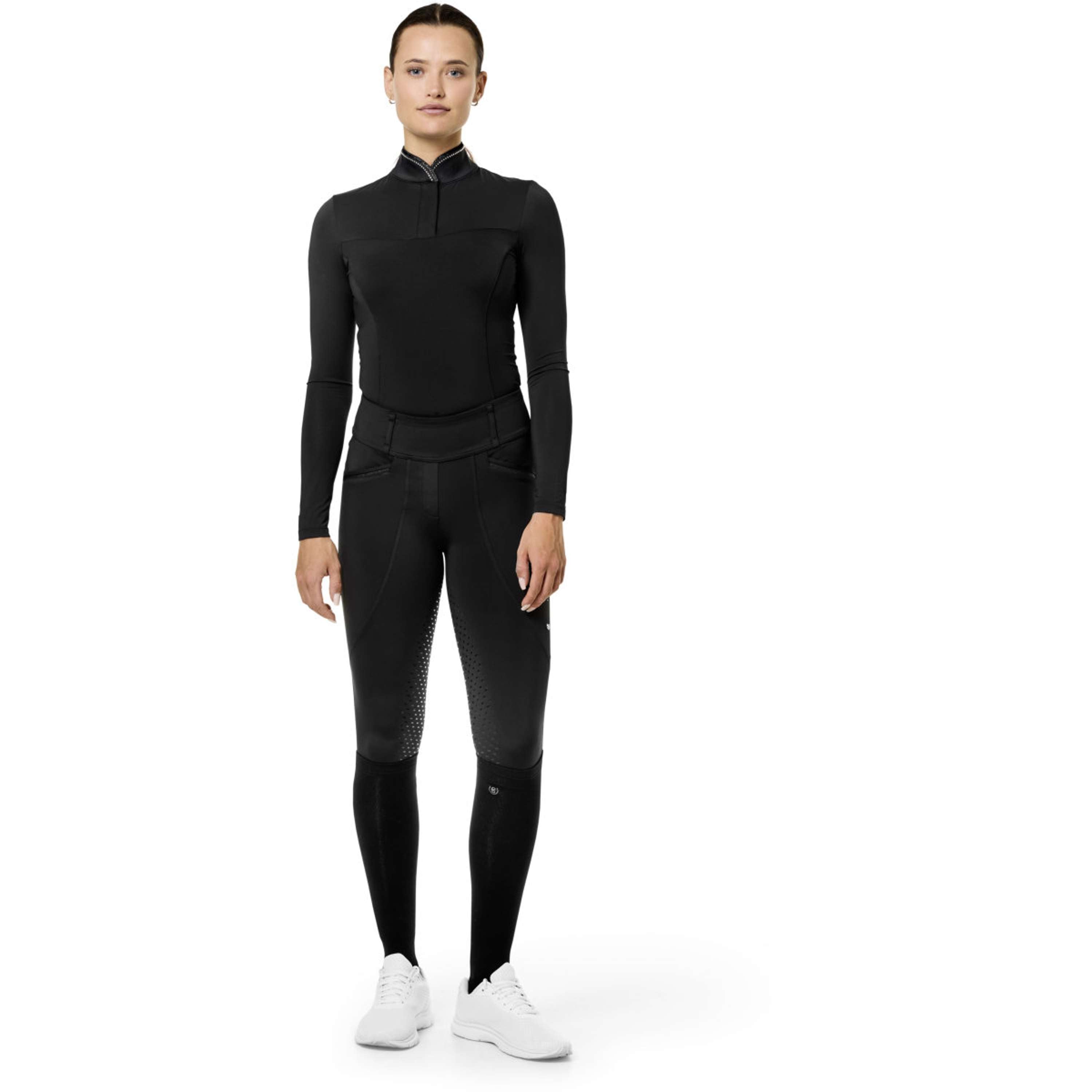 Equestrian Stockholm Shirt Revenew Black Glimmer
