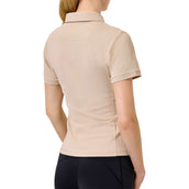 Equestrian Stockholm Poloshirt Zip Sand