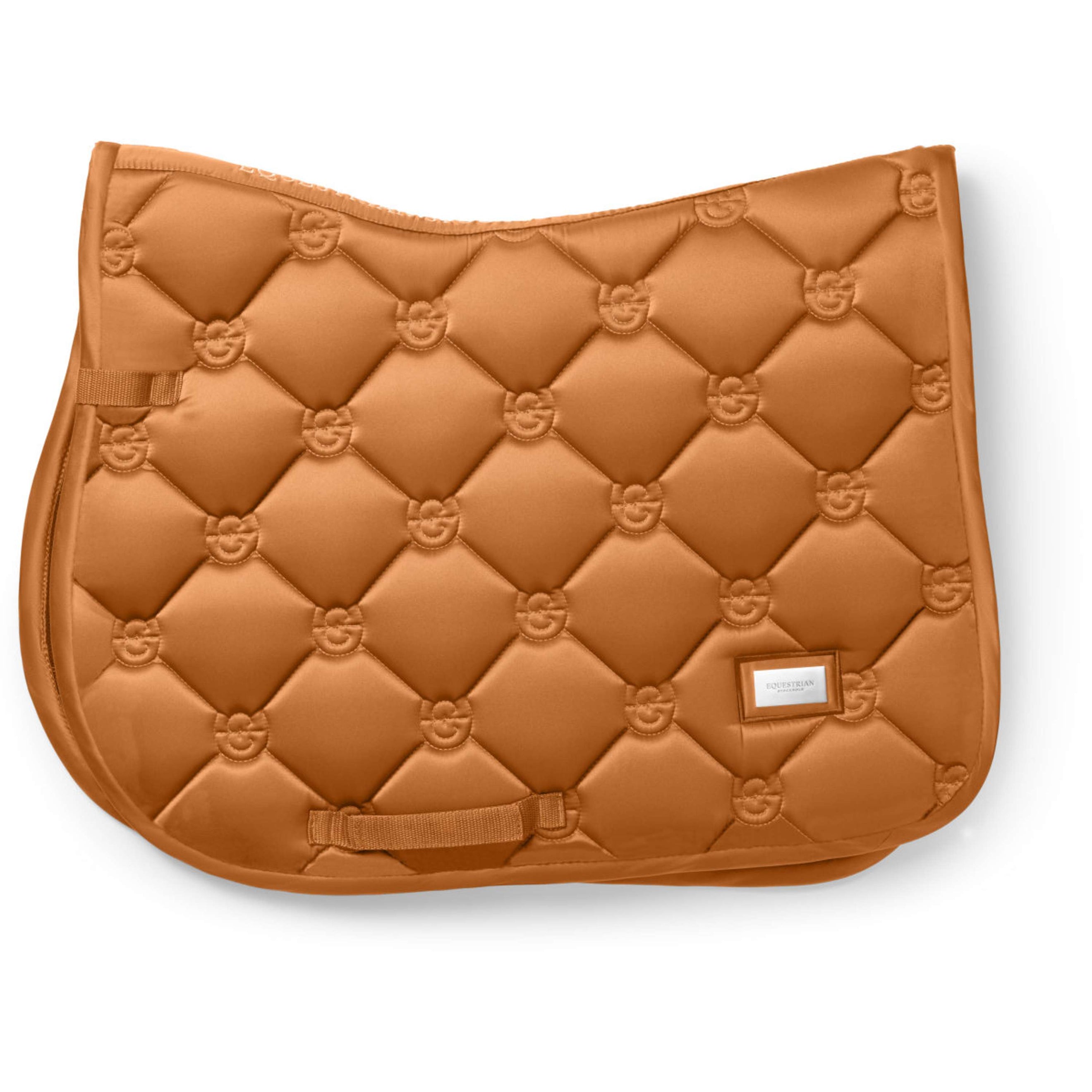 Equestrian Stockholm Schabracke Satin Springen Chestnut