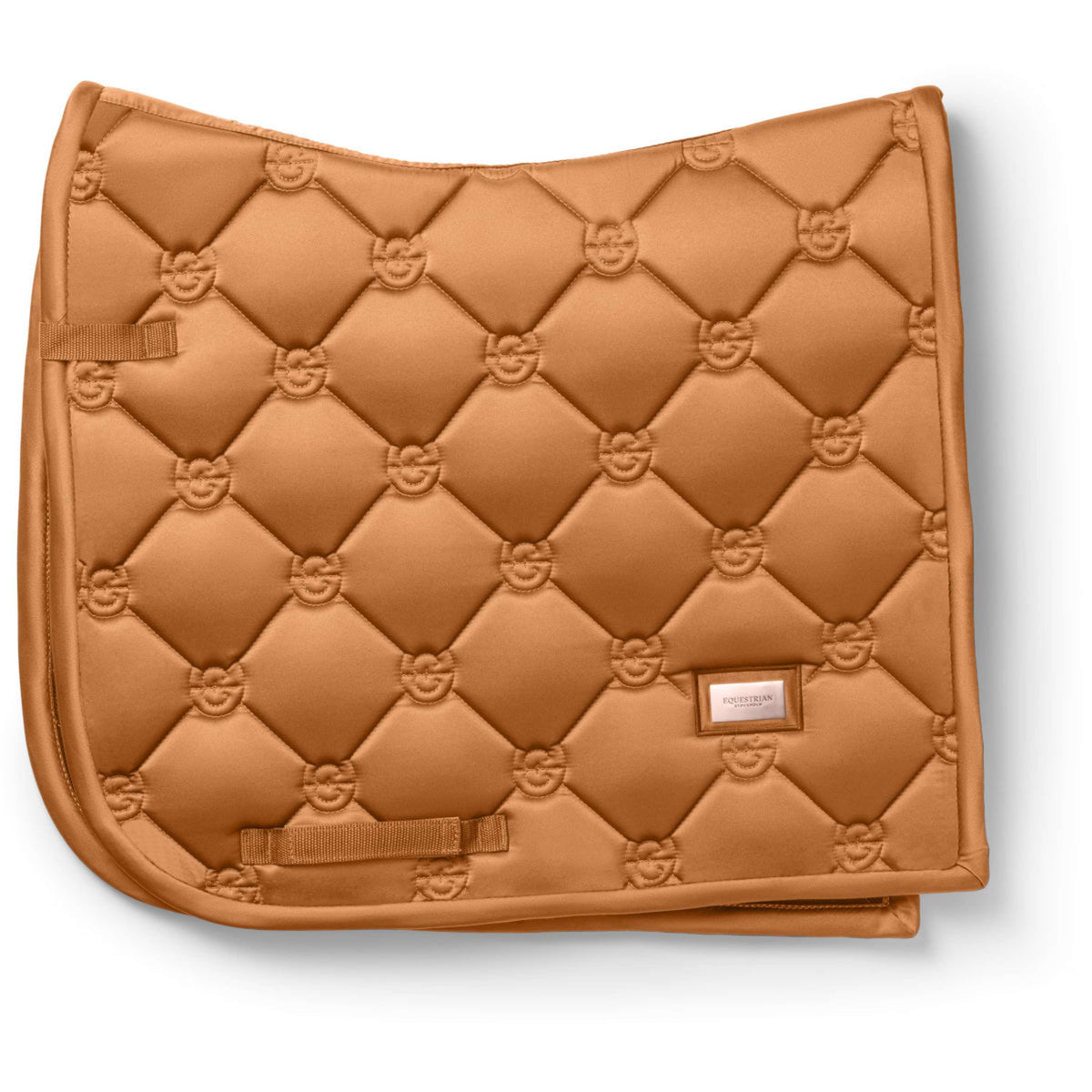 Equestrian Stockholm Schabracke Satin Dressur Chestnut