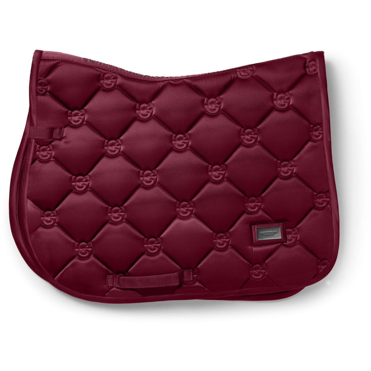Equestrian Stockholm Schabracke Satin Springen Merlot