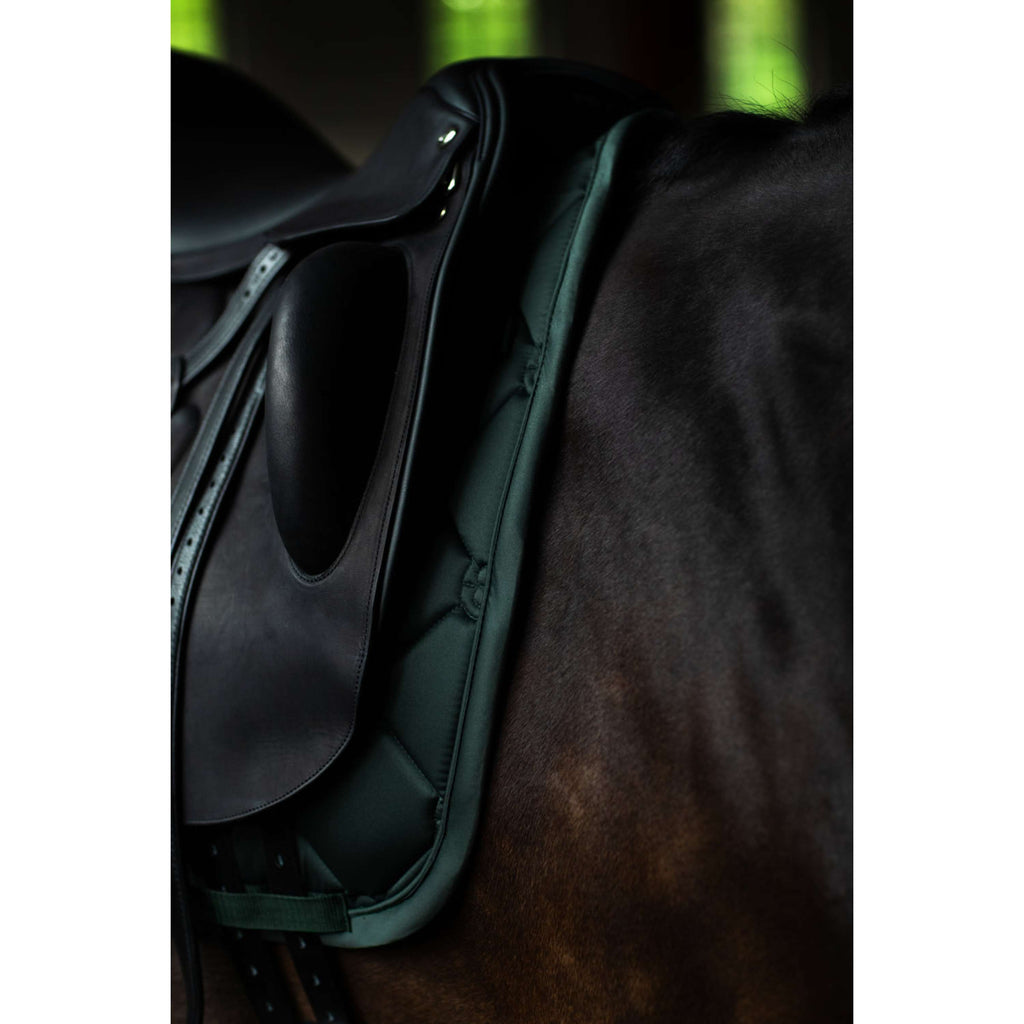 Equestrian Stockholm Schabracke Satin Dressur Sycamore Green
