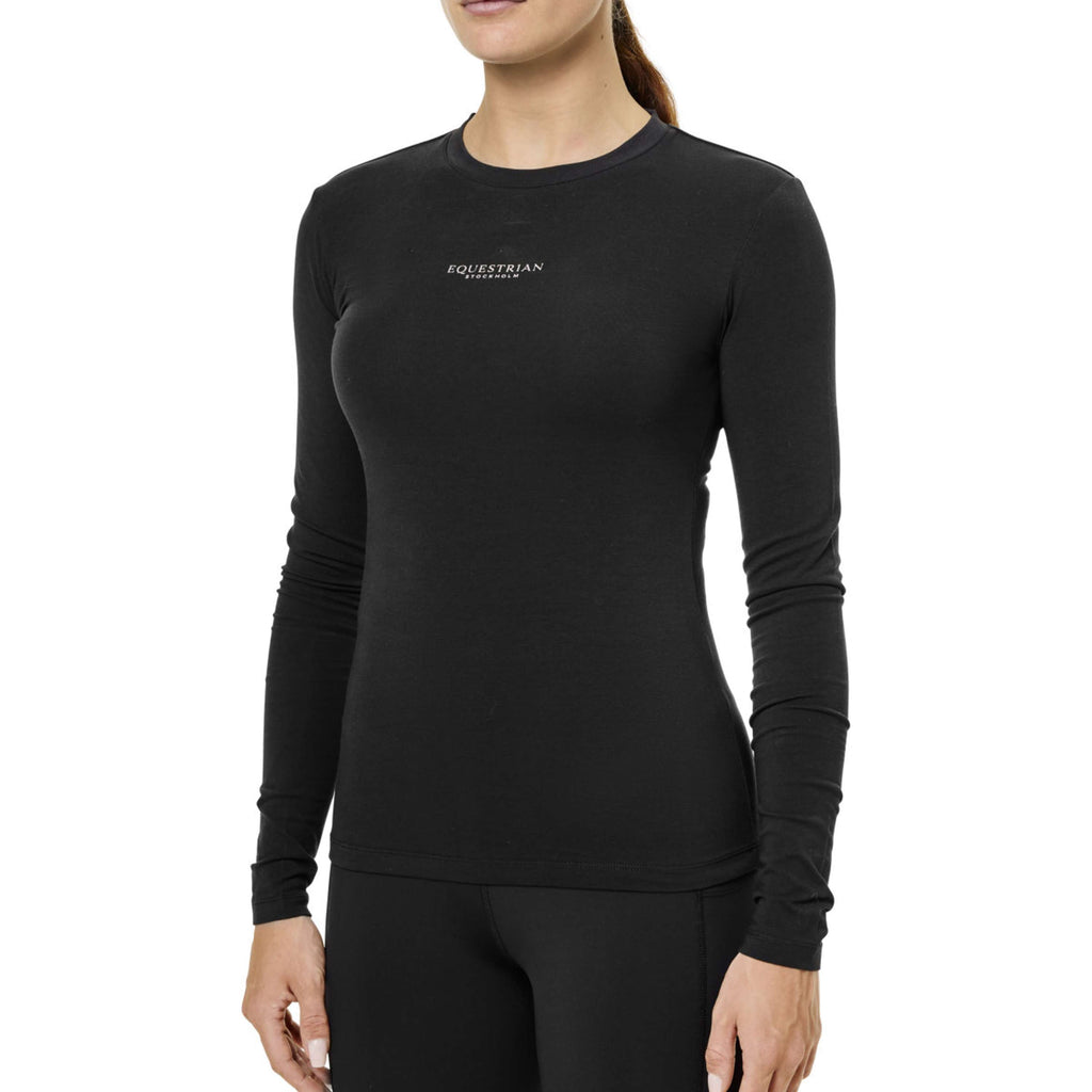 Equestrian Stockholm Shirt Soft Cotton Schwarz/Blush