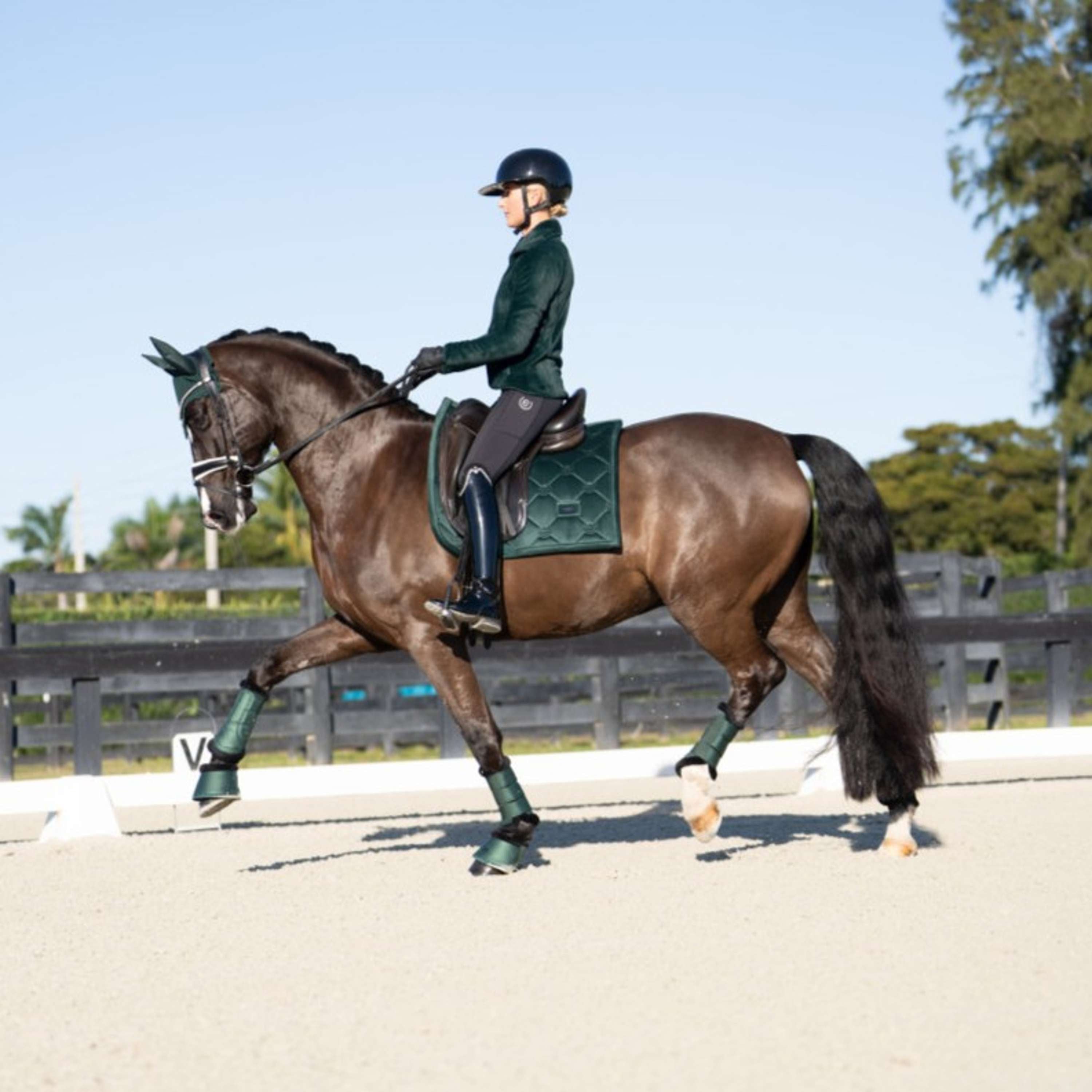 Equestrian Stockholm Fleecejacke Velvet Sycamore Green