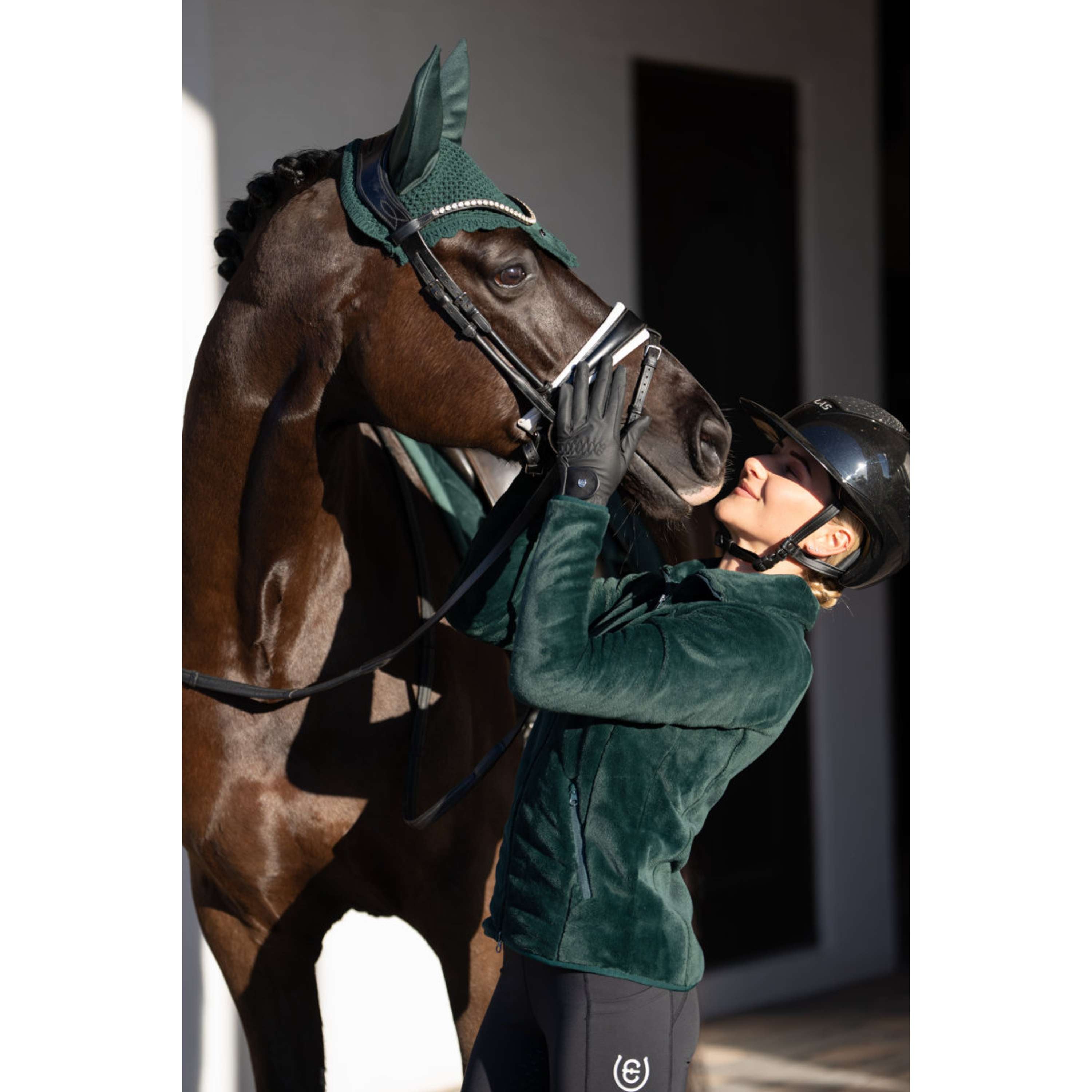 Equestrian Stockholm Fleecejacke Velvet Sycamore Green