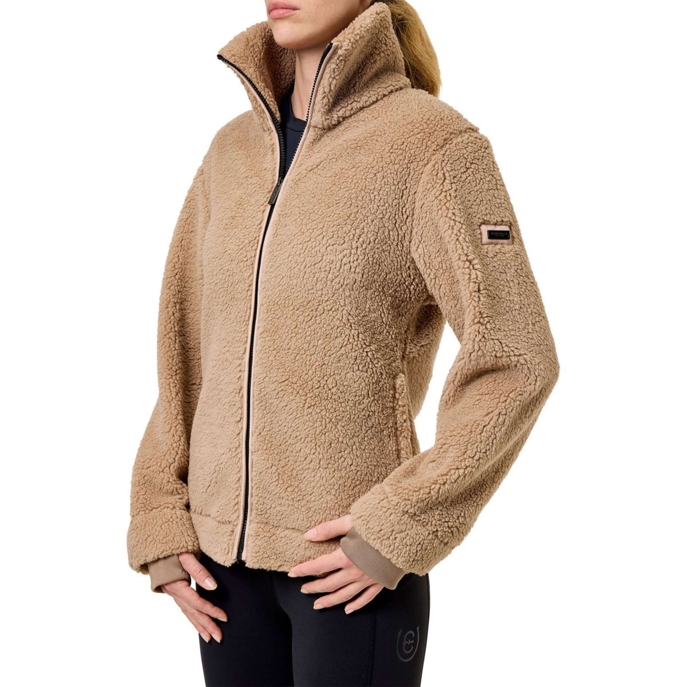 Equestrian Stockholm Fleecejacke Sand