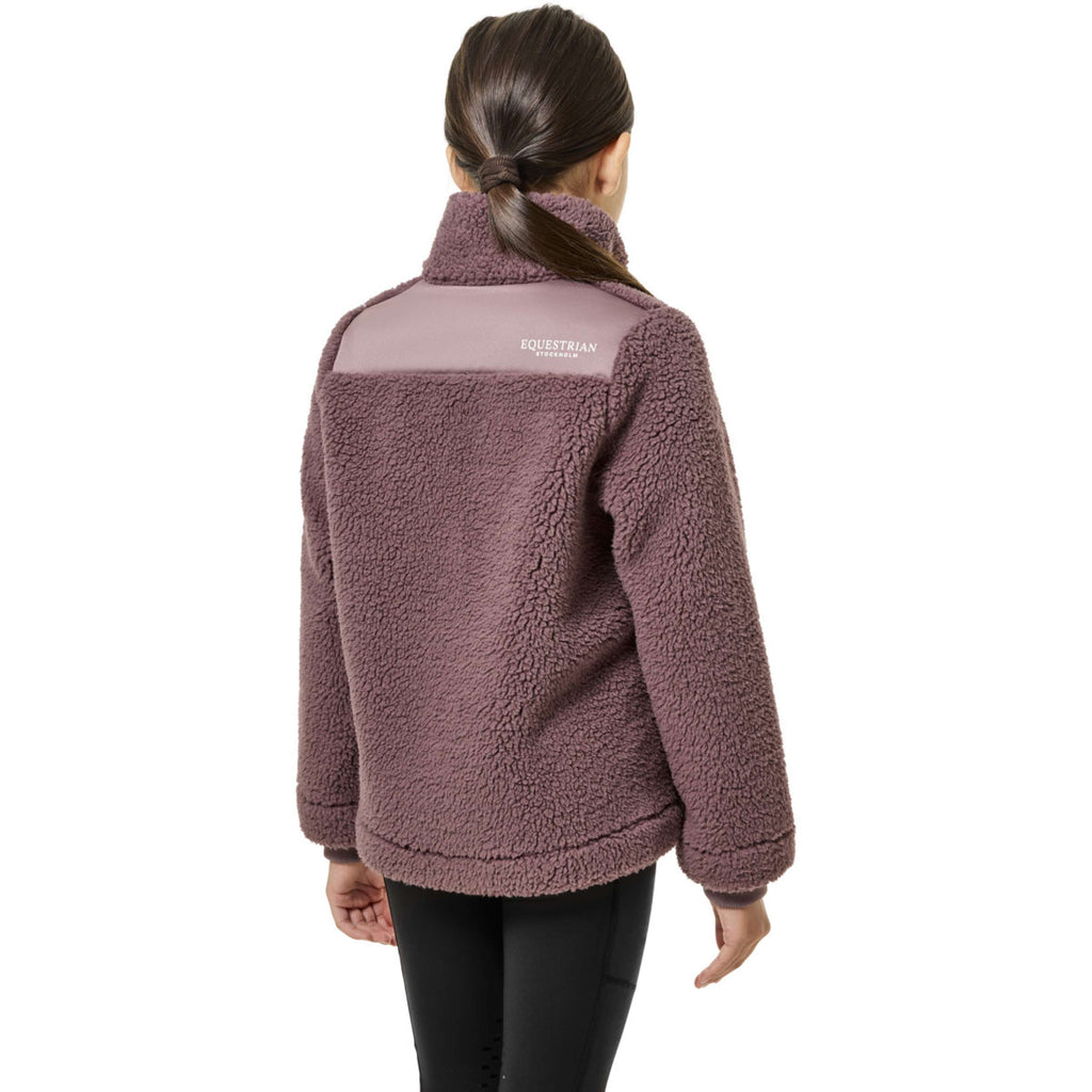 Equestrian Stockholm Fleecejacke Teddy Young Rider Blush