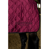 Equestrian Stockholm Fleecedecke Velvet Merlot