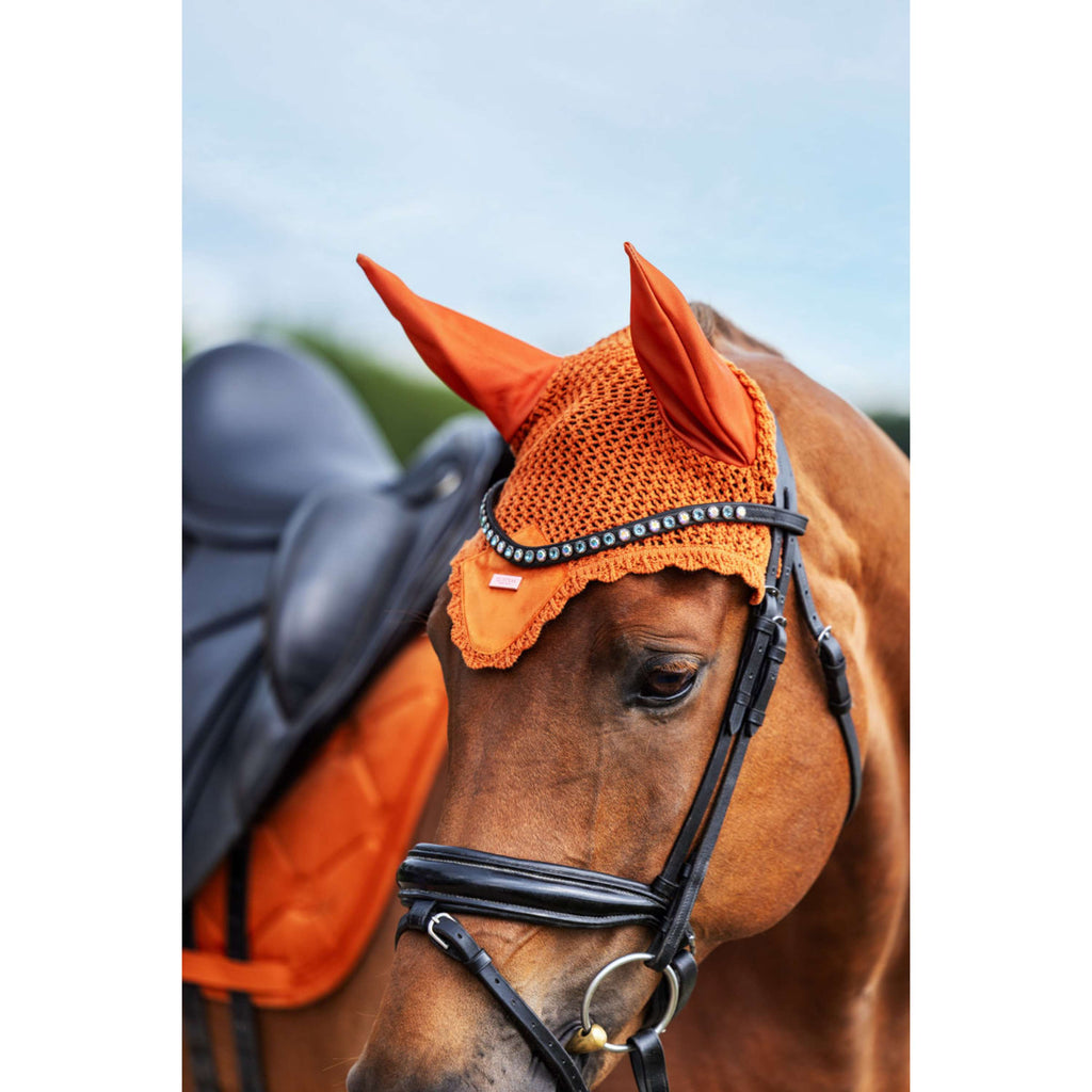 Equestrian Stockholm Fliegenhaube Velvet Chestnut