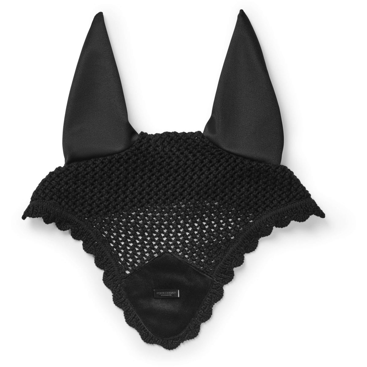 Equestrian Stockholm Fliegenhaube Velvet Schwarz
