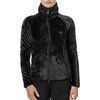 Equestrian Stockholm Fleecejacke Velvet Schwarz