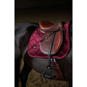 Equestrian Stockholm Schabracke Velvet Springen Merlot