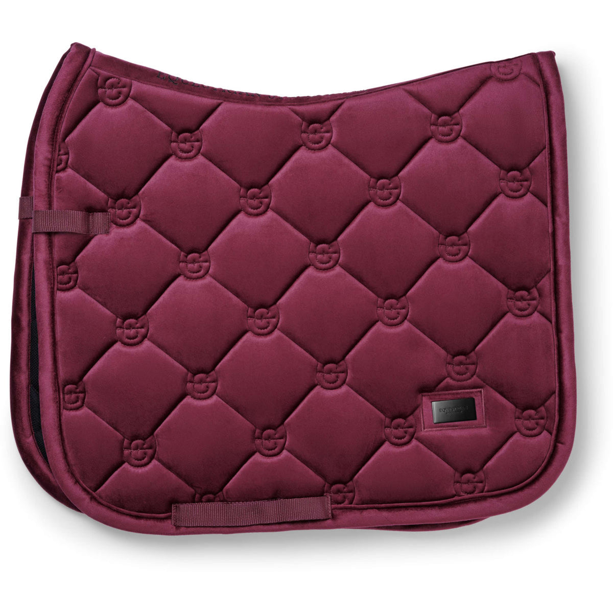 Equestrian Stockholm Schabracke Velvet Dressur Merlot