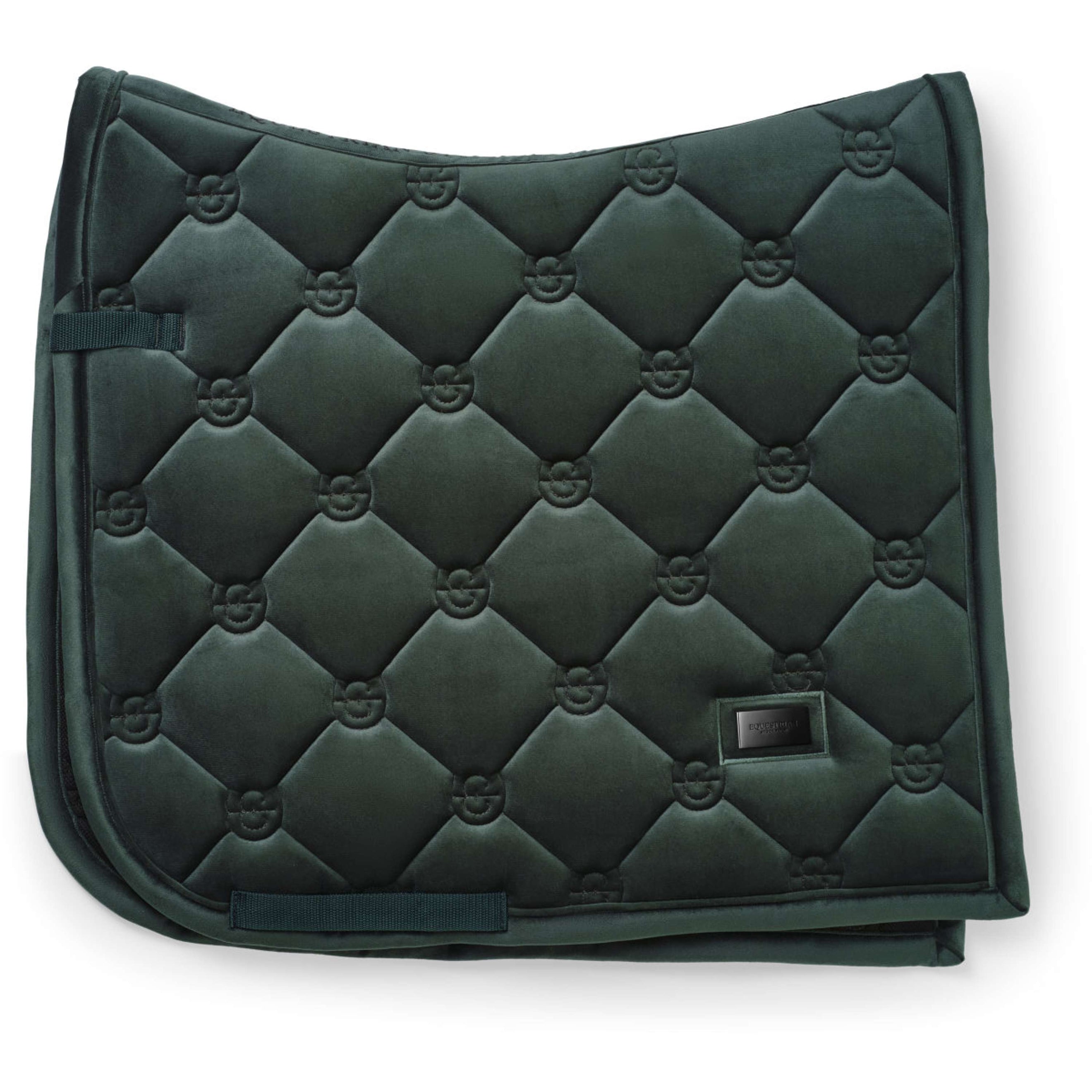 Equestrian Stockholm Schabracke Velvet Dressur Sycamore Green