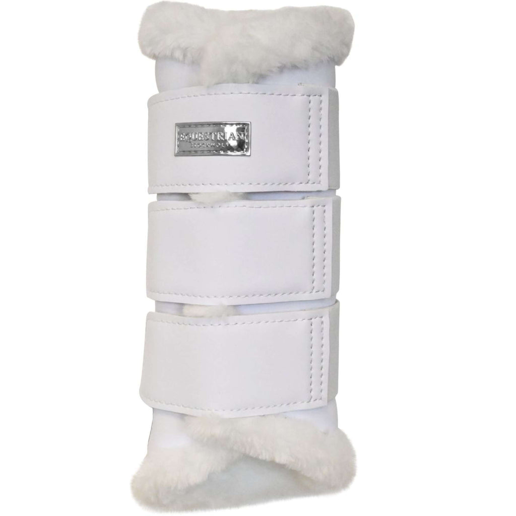 Equestrian Stockholm Gamaschen White Silver