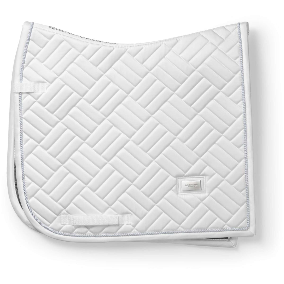 Equestrian Stockholm Schabracke Modern Dressur White Silver