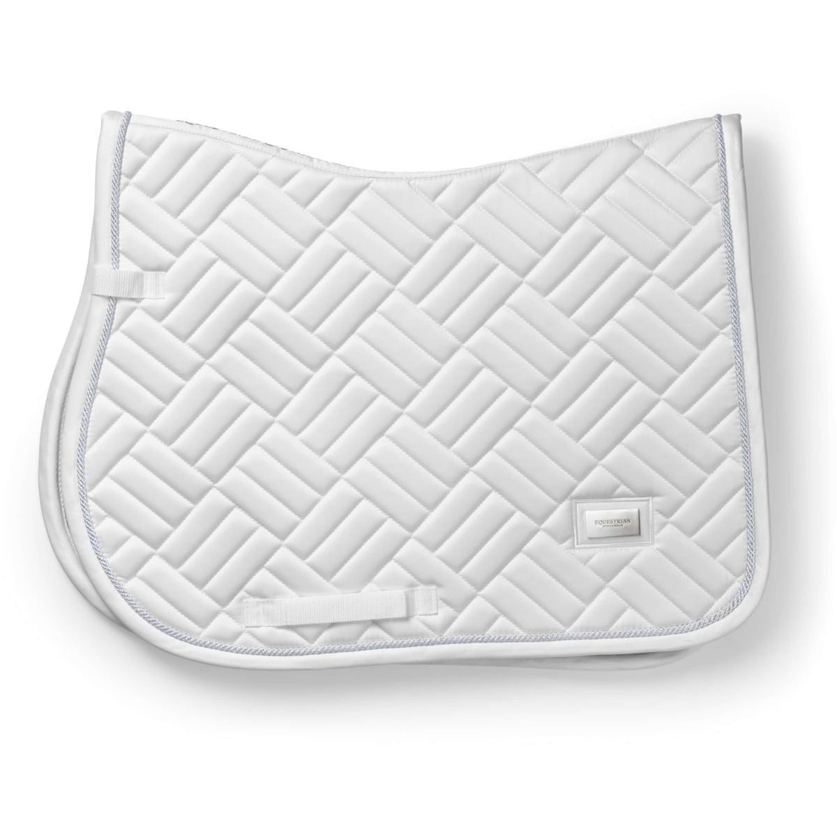 Equestrian Stockholm Schabracke Modern Springen White Silver