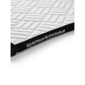 Equestrian Stockholm Schabracke Modern Dressur Weiß/Schwarz