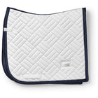 Equestrian Stockholm Schabracke Modern Dressur Weiß/Navy