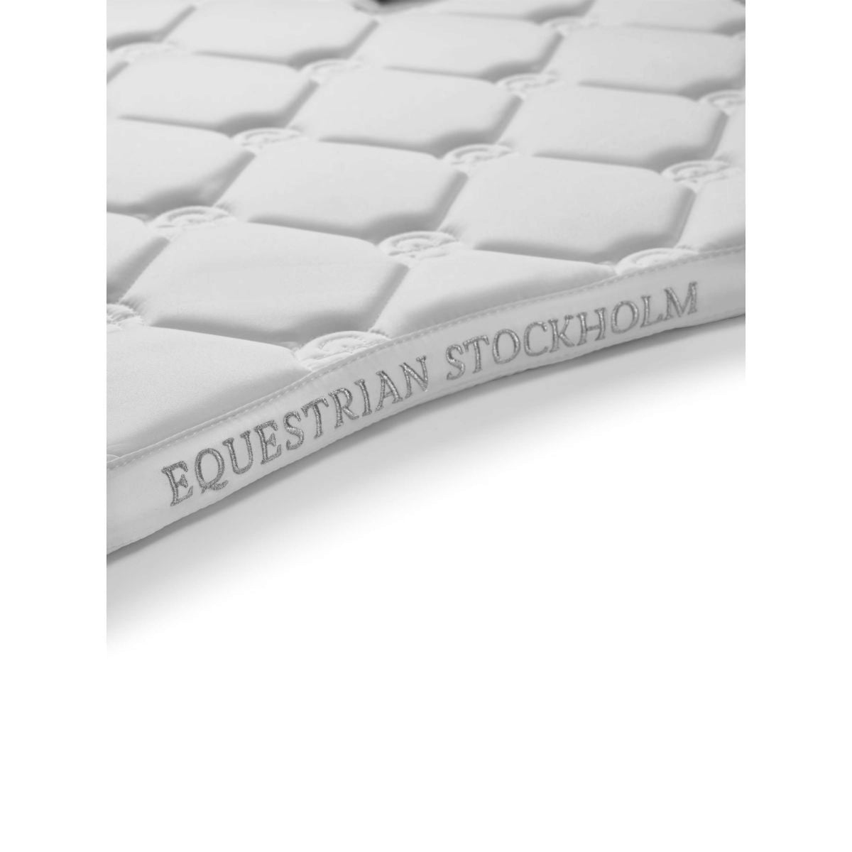 Equestrian Stockholm Schabracke Dressur White Silver