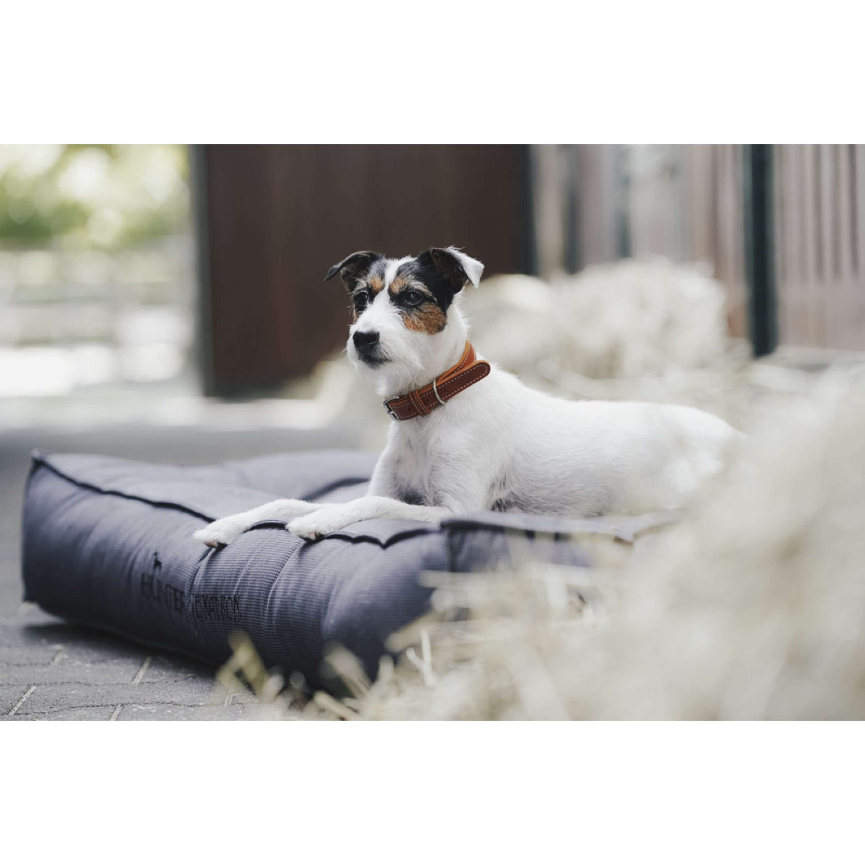 Hunter x Eskadron Hundebett Chester Anthrazit kariert