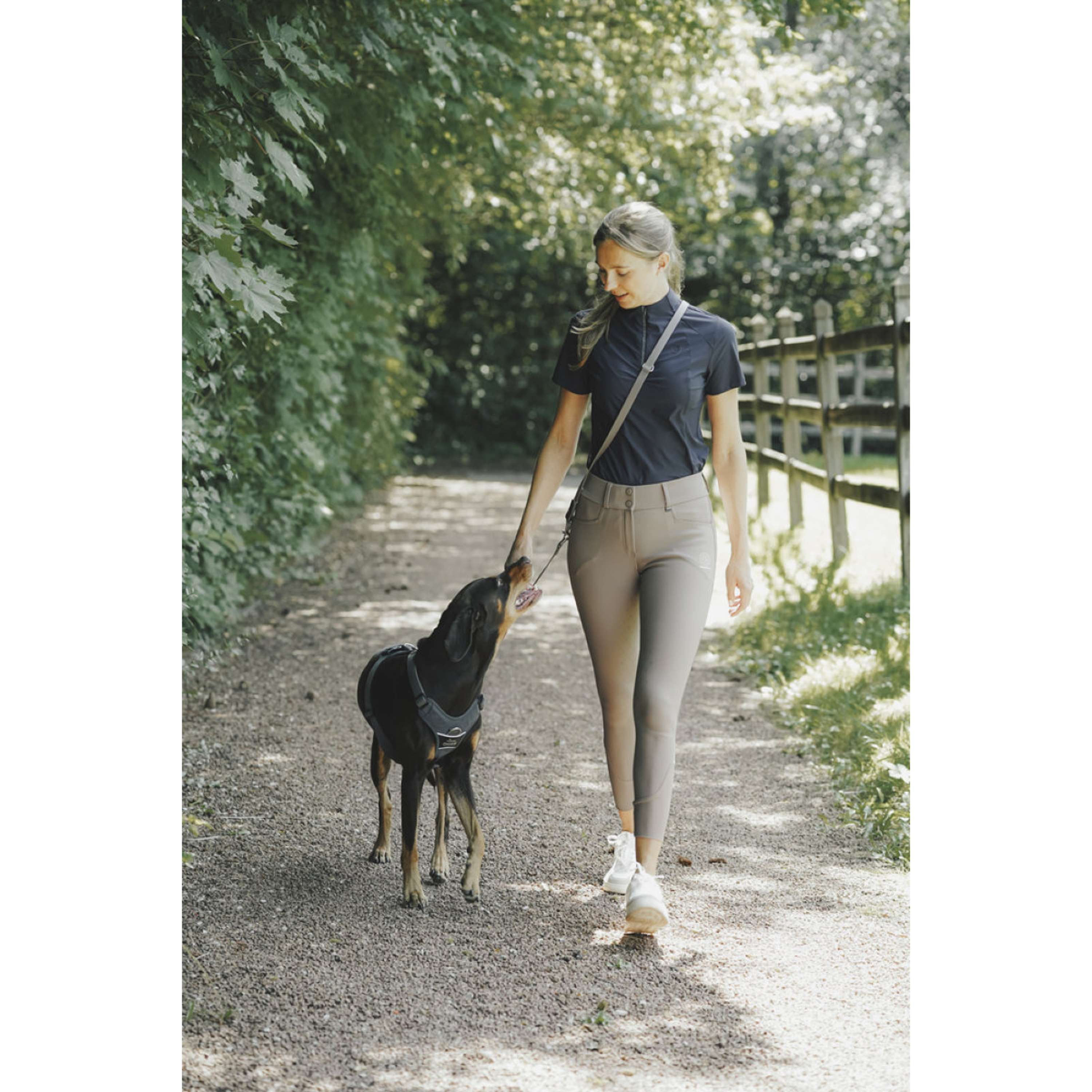 Hunter x Eskadron Hundegeschirr Motion Reflect Anthrazit
