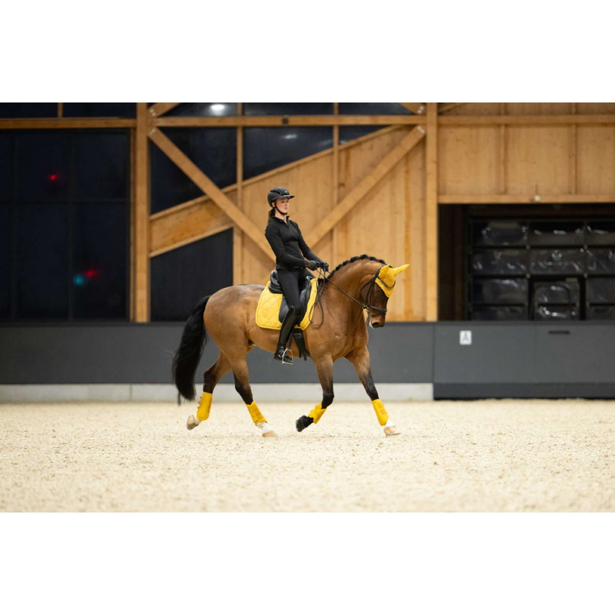 Eskadron Fliegenhaube Pearls Platinum '25 Golden Yellow