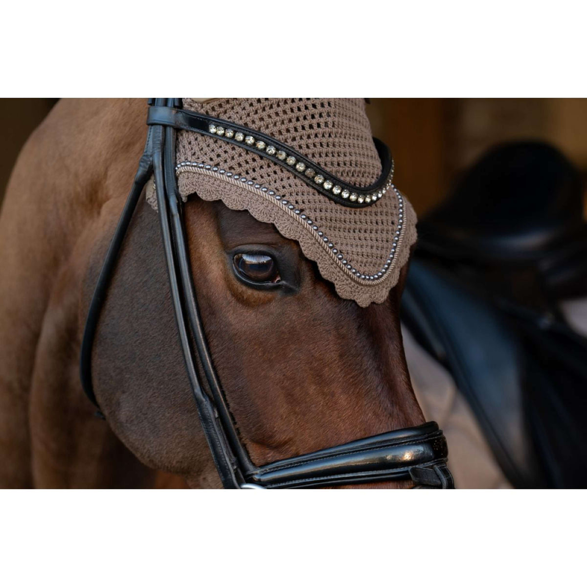 Eskadron Fliegenhaube Pearls Platinum '25 Smoky Taupe