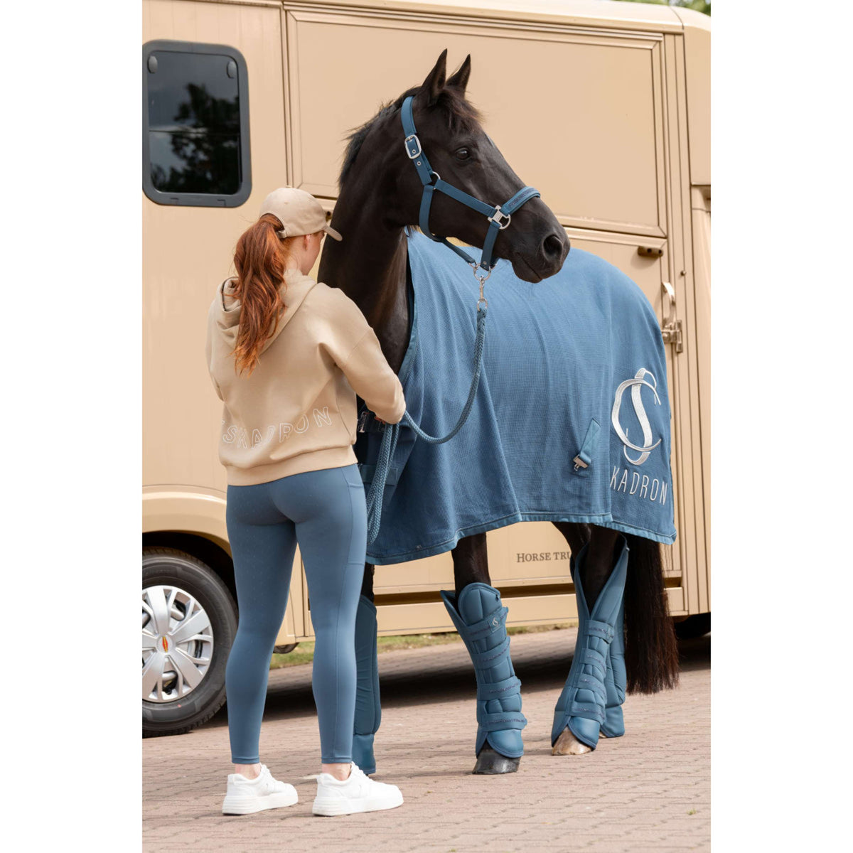 Eskadron Halfter Classic Sports Softshell Jewel Ocean