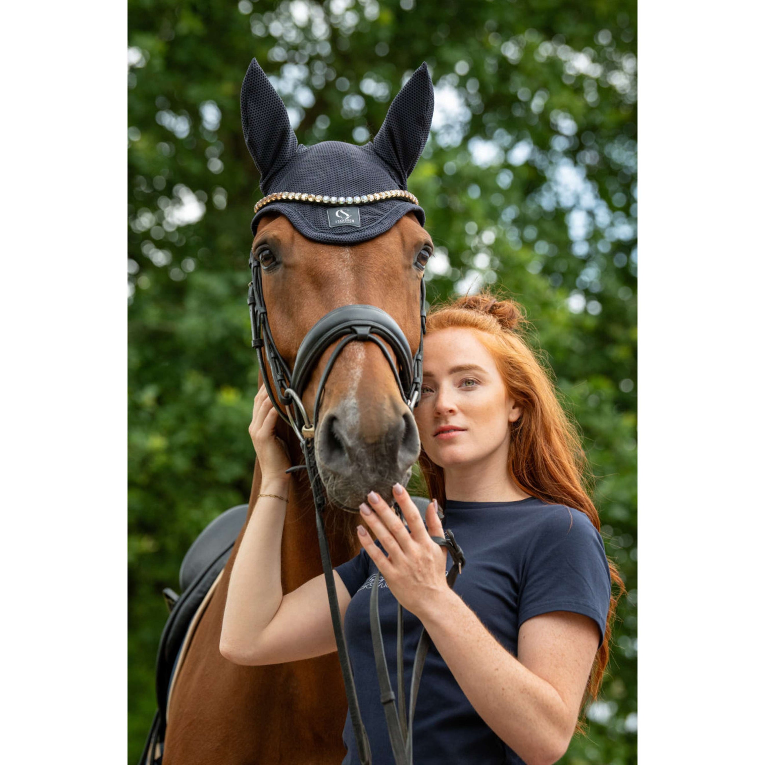 Eskadron Fliegenhaube Classic Sports Dynair Mesh Navy Eskadron Fliegenhaube Classic Sports Dynair Mesh Navy