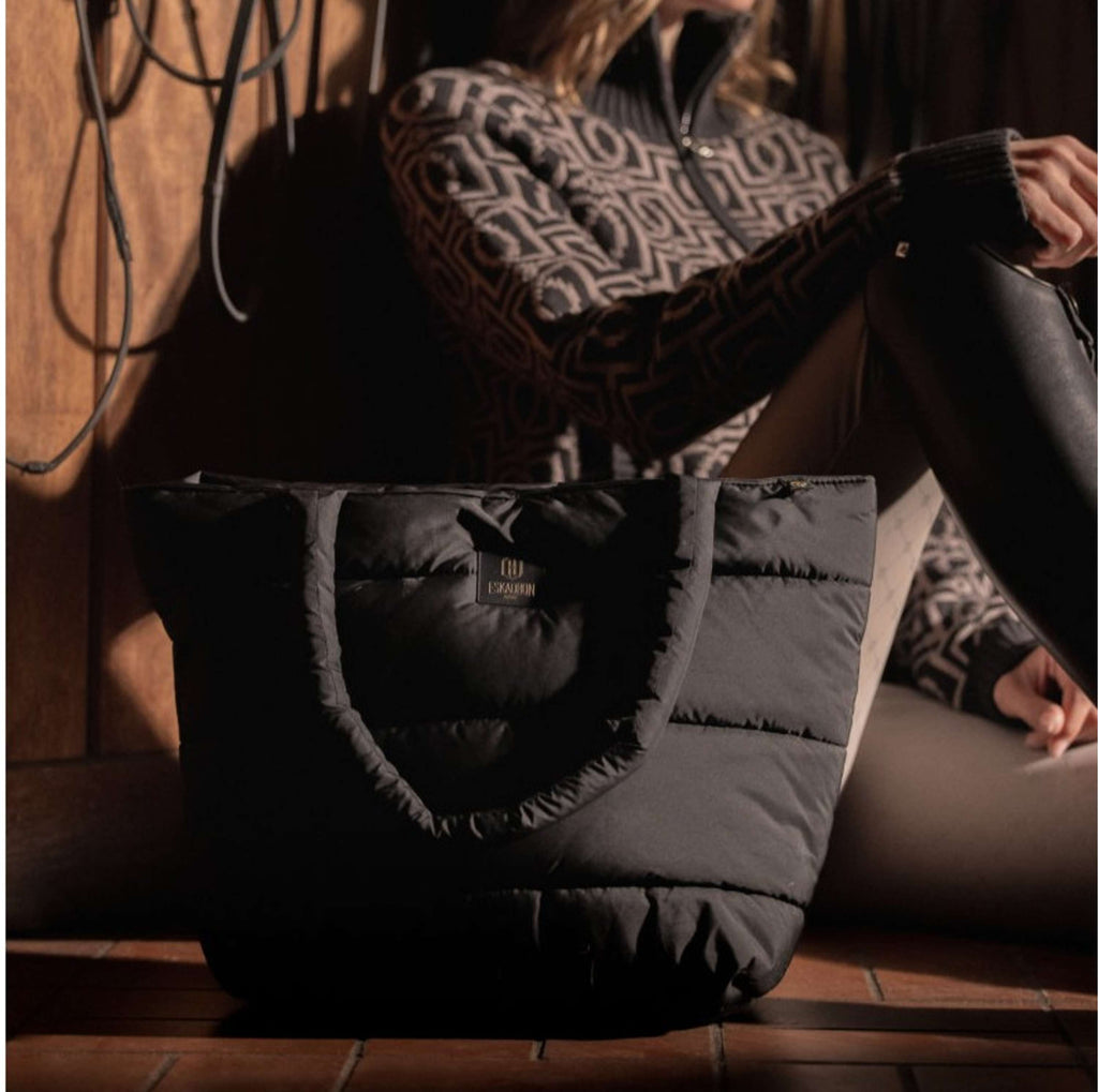 Eskadron Shoppertasche Heritage Quilt Schwarz