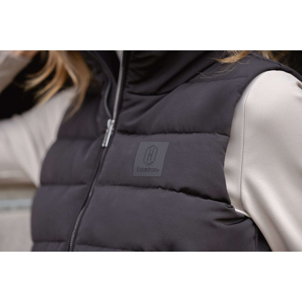 Eskadron Weste Heritage Quilt Waistcoat Schwarz