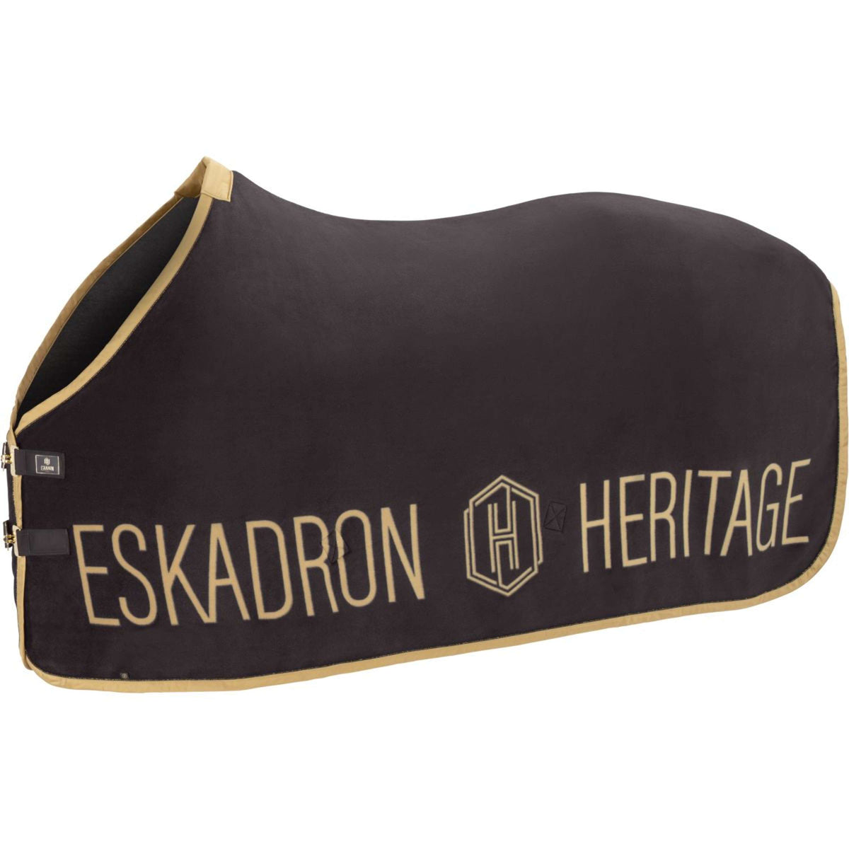 Eskadron Abschwitzdecke Heritage Fleece Black Truffle