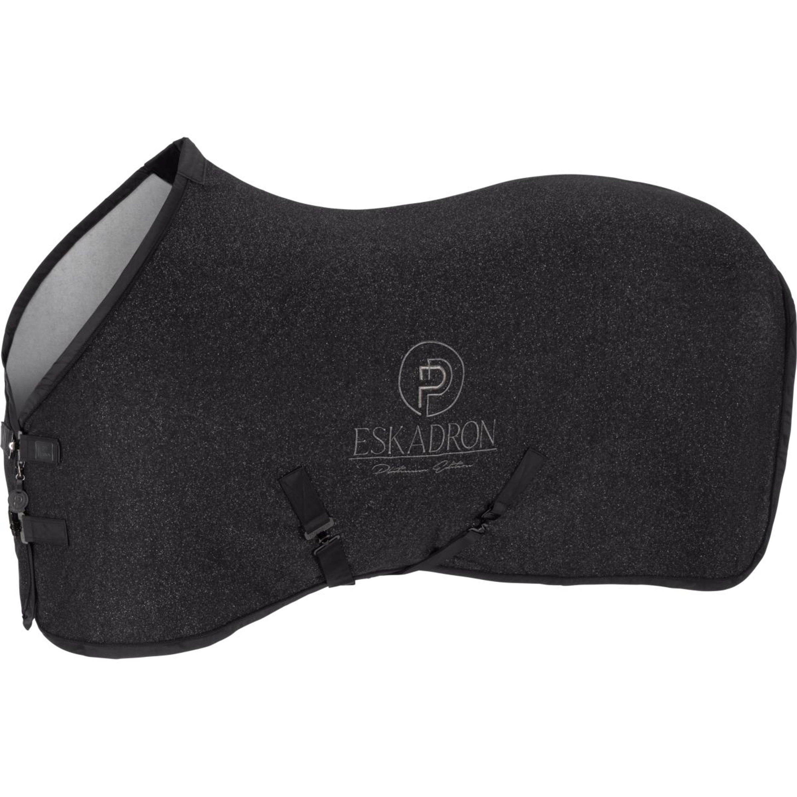 Eskadron Abschwitzdecke Platinum '26 Jersey Sparkle Schwarz