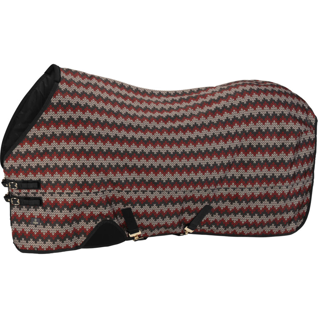 Eskadron Turnout Rug Heritage Alpha Northern Knit 80g Schwarz/Merlot/Ash