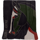 Eskadron Decke Heritage Schwarz/Deep Moss/Merlot/Ash