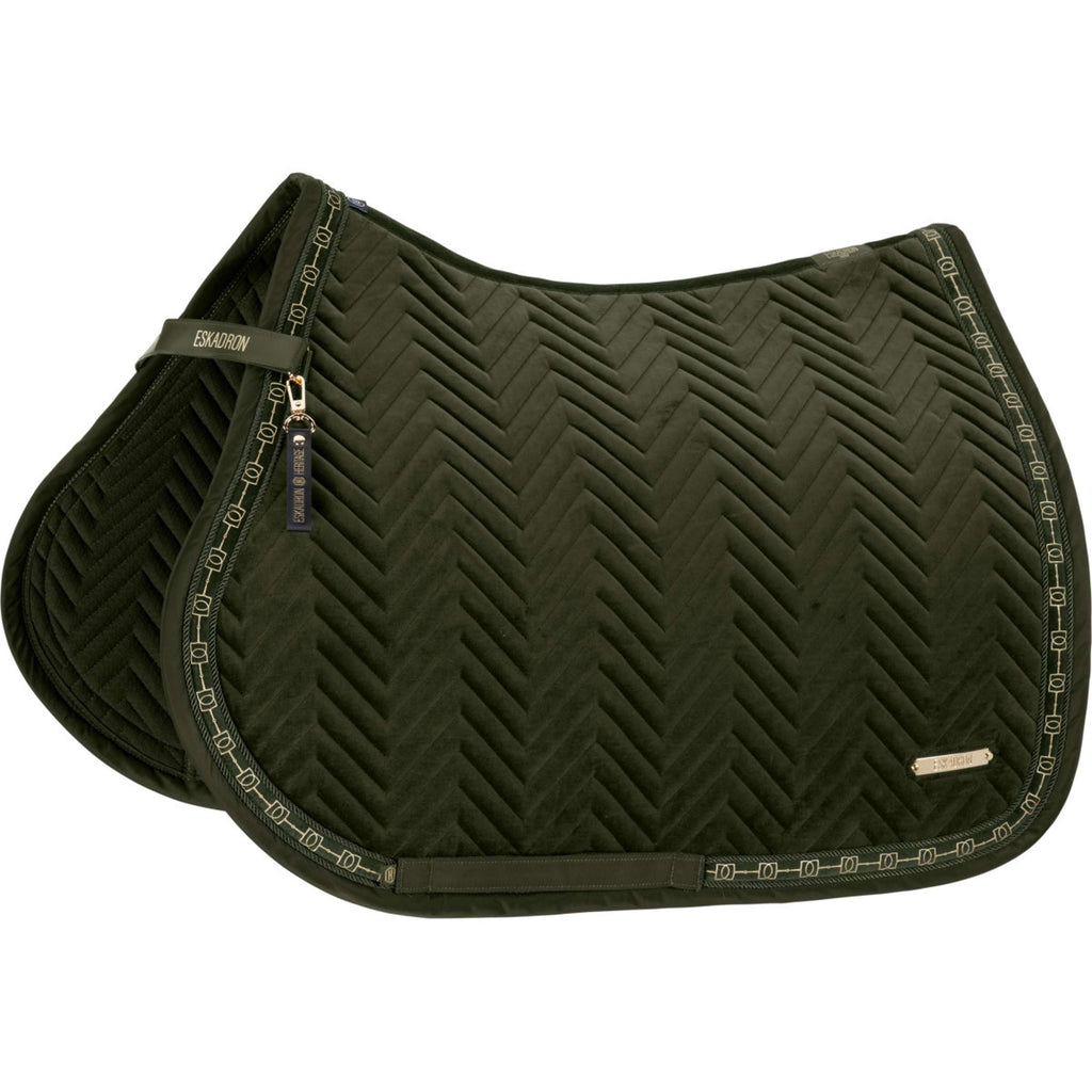 Eskadron Schabracke Heritage Velvet Vielseitigkeit Deep Moss