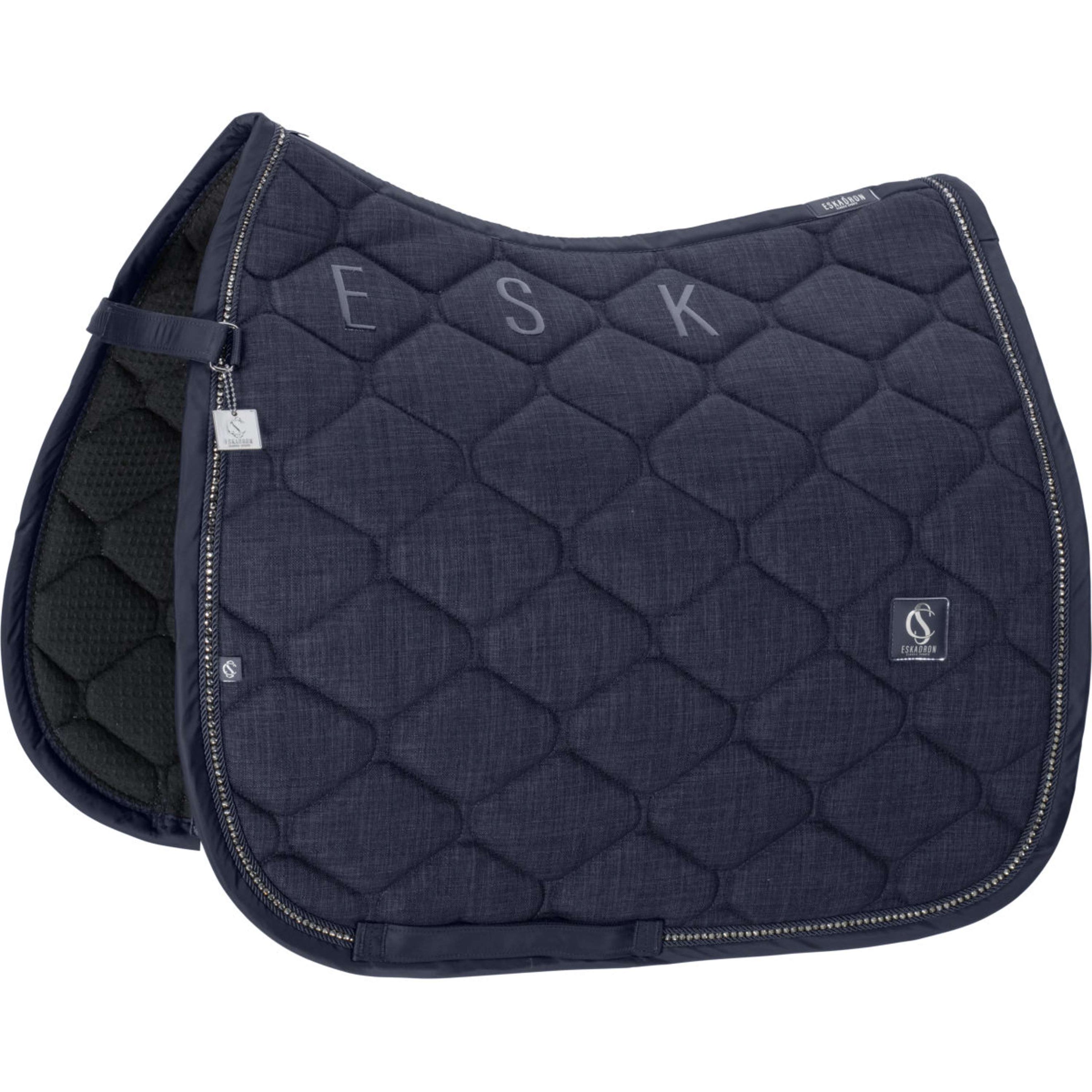 Eskadron Schabracke Classic Sports Bouclé Crustal Dressur Navy Eskadron Schabracke Classic Sports Bouclé Crustal Dressur Navy