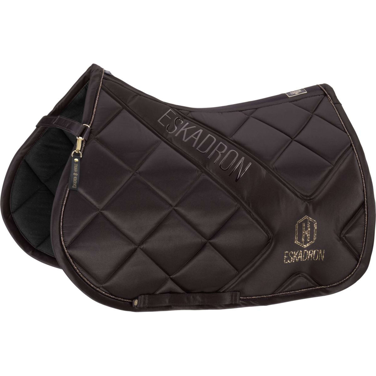 Eskadron Schabracke Heritage Bicross Mattgloss Vielseitigkeit Black Truffle