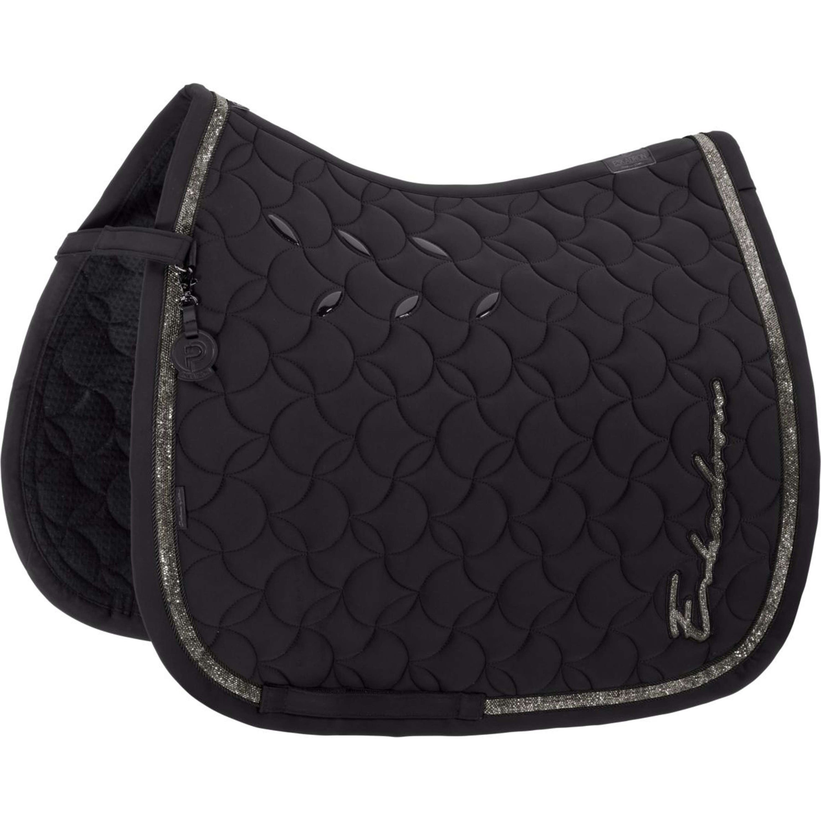 Eskadron Schabracke Platinum '26 Pro Soft Glitter Dressur Schwarz