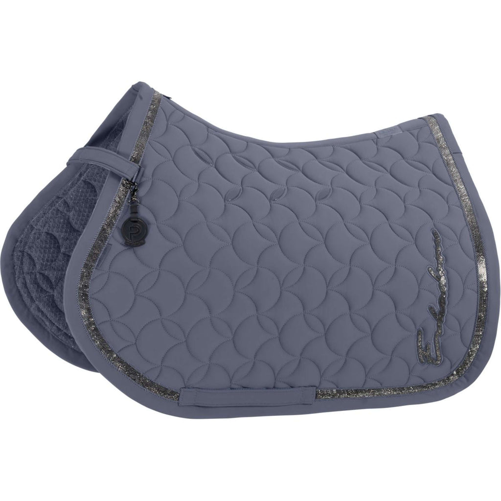 Eskadron Schabracke Platinum '26 Pro Soft Glitter Vielseitigkeit Slate Blue
