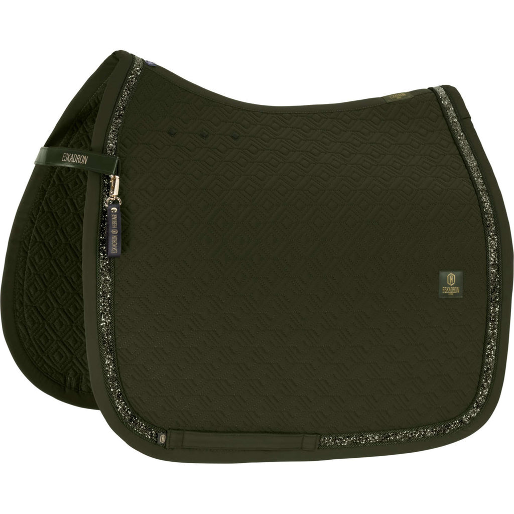 Eskadron Schabracke Heritage Pro Soft Jewel Dressur Deep Moss